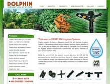 Tablet Screenshot of dolphinirrigation.com